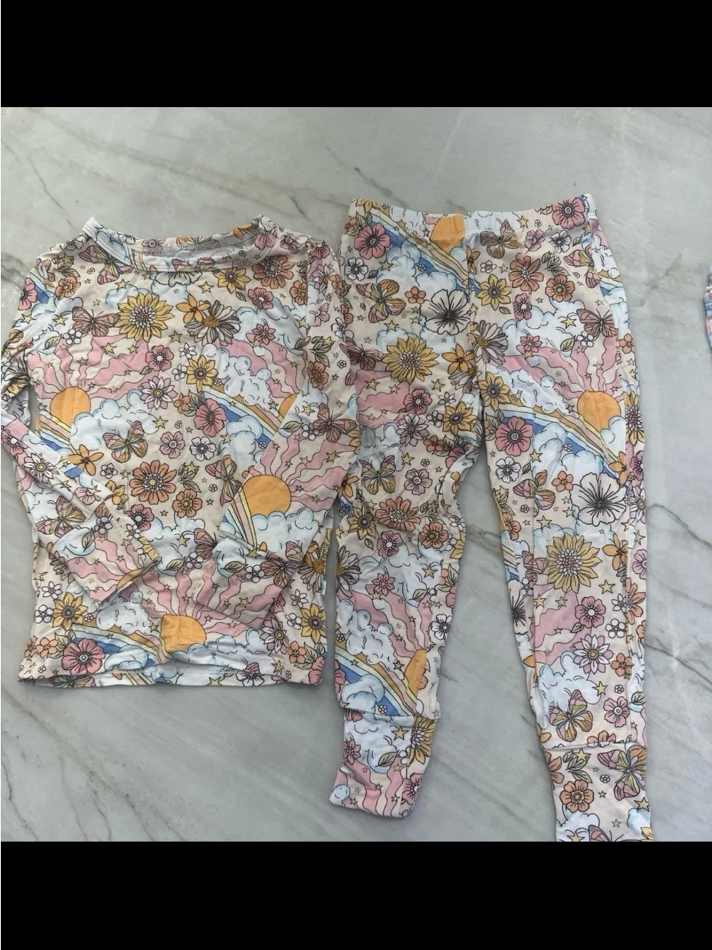 Posh peanut toddler girl pjs bundle 2t